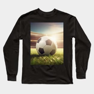 Soccer night Long Sleeve T-Shirt